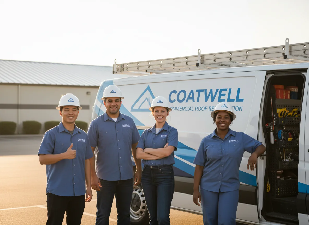Commercial roof coating company in Foreman, AR